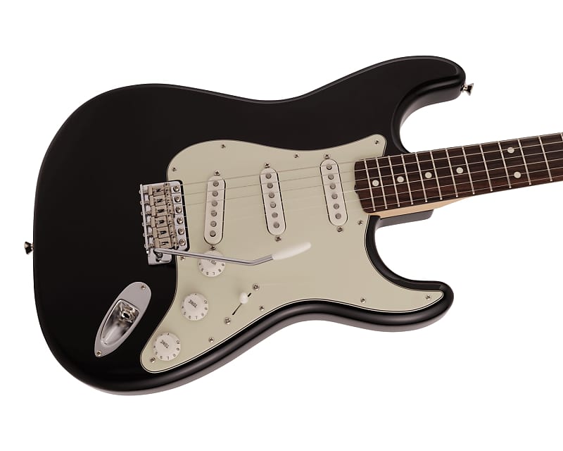 Fender 2023 Collection Made in Japan Traditional '60s Stratocaster - Black image 1