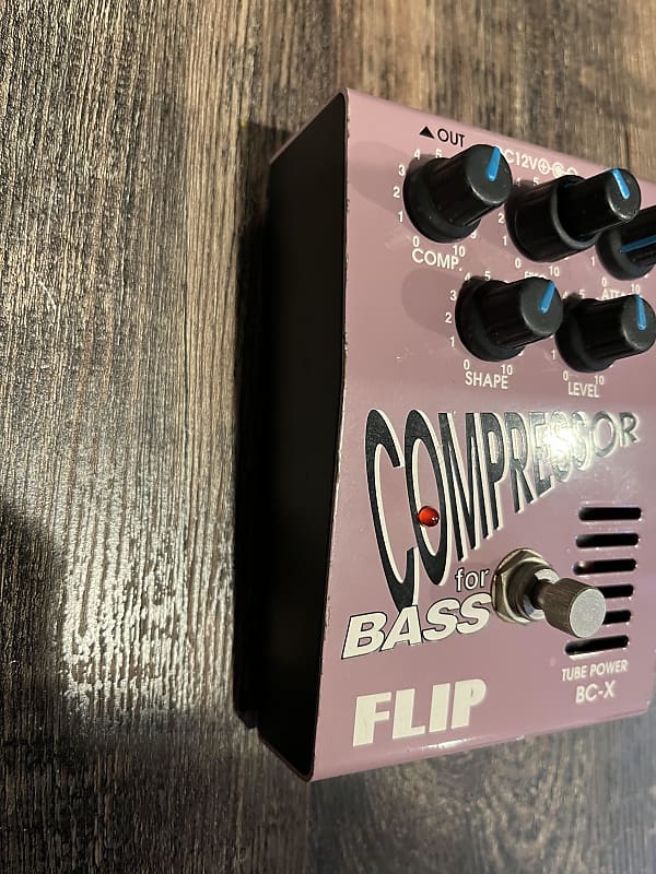 Guyatone Flip BC-X Compressor For Bass Tube-Driven Effects