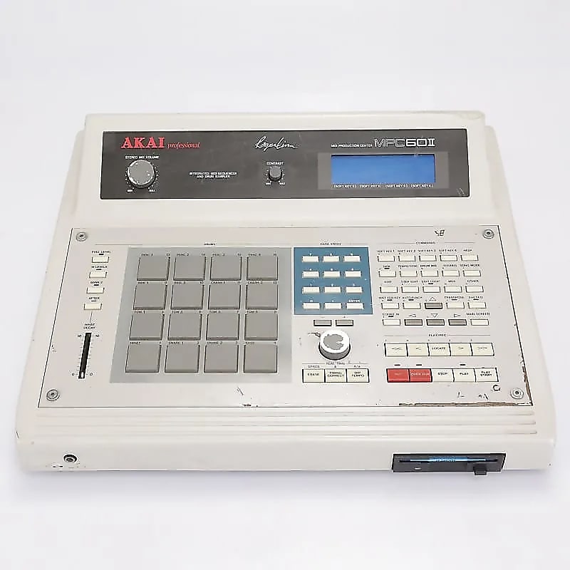 Akai MPC60II Integrated MIDI Sequencer and Drum Sampler | Reverb