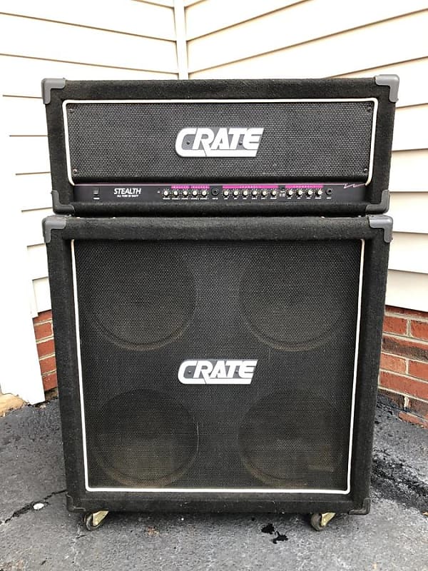 Crate Stealth 50 Watt Head and 4x12 Rare JCM Killer Reverb