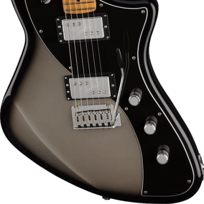 Fender Player Plus Meteora HH Electric Guitar. Maple Fingerboard, Silverburst image 5
