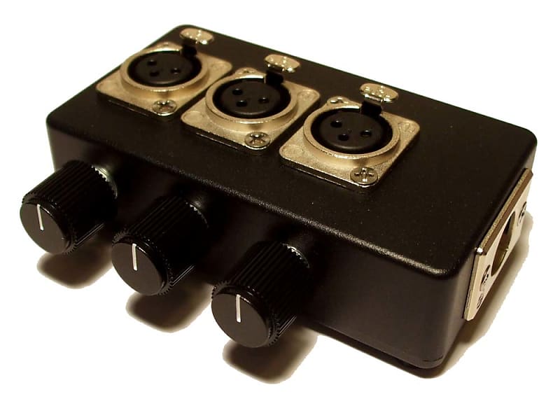Mini XLR Mixer pocket-sized expansion mixer for your band's portable pa image 1