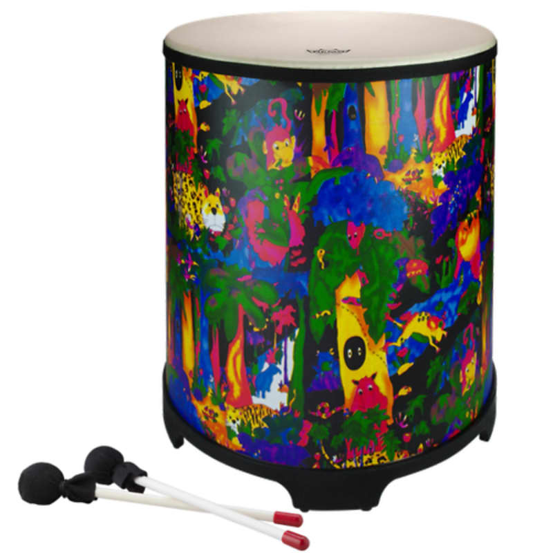 Remo KD-0608-01 Kids Percussion Djembe Drum - Rain Forest