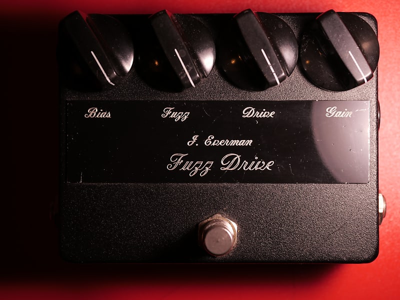 J. Everman Fuzz Drive V2 2000's - Black | Reverb