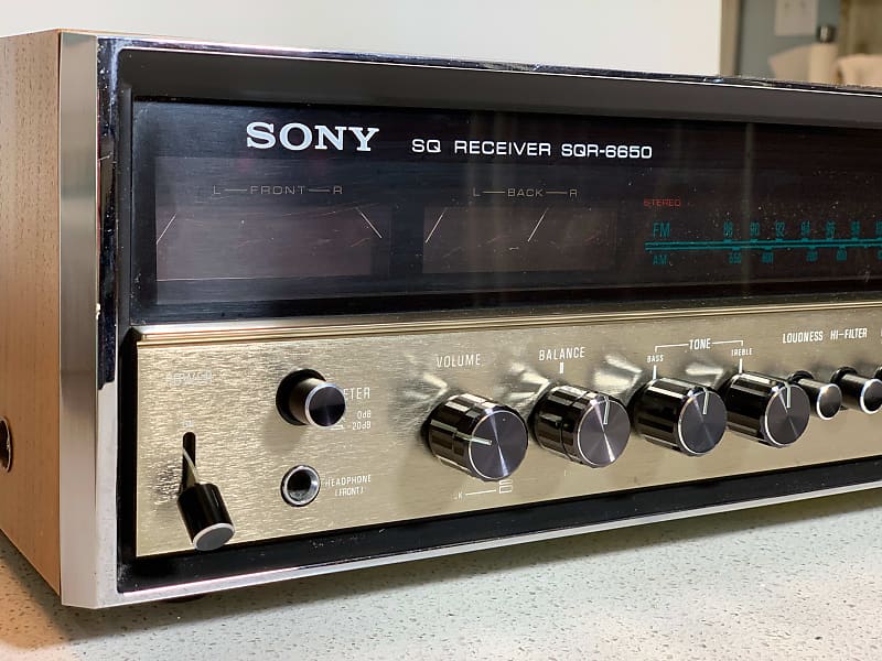 Sony SQR-6650 Quadraphonic Receiver (1972 Vintage Japanese)