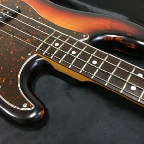 ■Fernandes BURNY OLDS Precision Bass Silver Heart wood in lightweight instruments