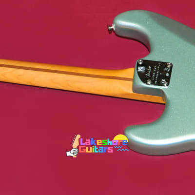 Fender American Professional II Stratocaster with Maple Fretboard 2020 - Present - Mystic Surf Green image 4