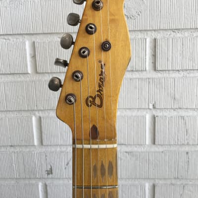 2016 Breaze  50’s Custom T  Blonde Ash Electric Guitar image 3
