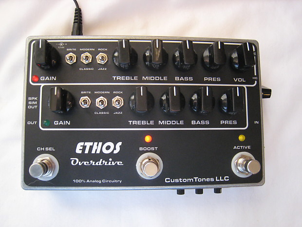 Custom Tones Ethos Overdrive Preamp | Reverb