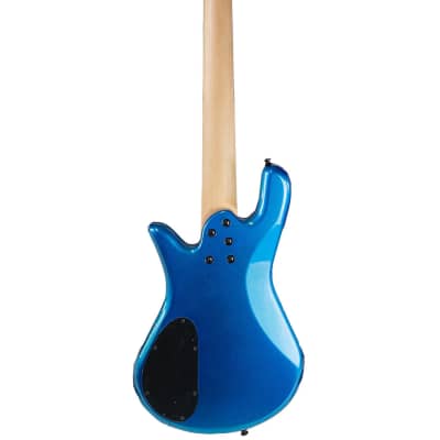 Brand New Spector Performer 5 Bass Guitar Metallic Blue Gloss image 3