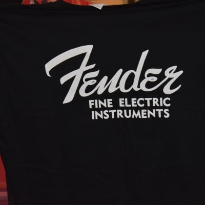 50% OFF DEAL! Orig.Fender 1950s vintage style T-Shirt"fine electric instruments"=rare*size M*was 20€ image 1