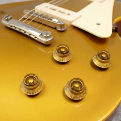 Gibson Les Paul Standard Goldtop Tunomatic late 1955 + OHSC - Near  MINT condition image 8