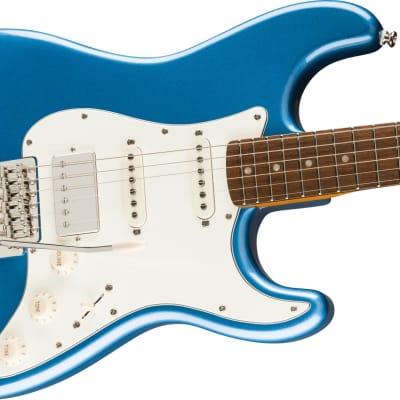 SQUIER - Limited Edition Classic Vibe 60s Stratocaster HSS  Laurel Fingerboard  Parchment Pickguard  Matching Headstock  Lake Placid Blue - 0374018502 image 3
