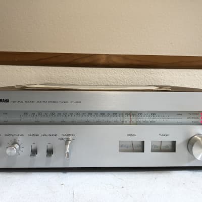 Yamaha CT-600 Tuner AM/FM Tuning Radio Vintage Audiophile Japan Home Audio image 2