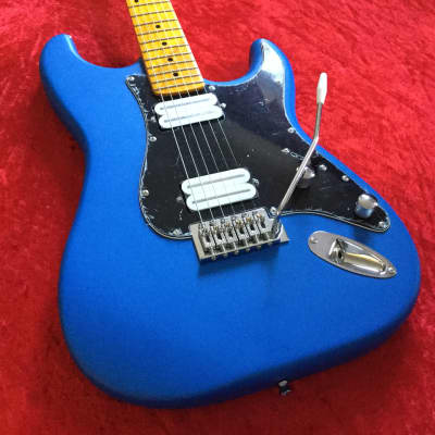 Martyn Scott Instruments Custom Built Partscaster Guitar in Matt Blue image 9