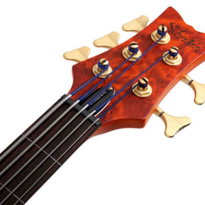 Schecter Stiletto Studio-5 Left-Handed Bass Satin Honey 2780 image 6