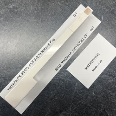 ORIGINAL Yamaha/Korg Replacement C/F Key (NB107540) for Yamaha DX7/DX5/DX9, SY77/SY85/SY99, Korg M1, Wavestation, Z1, etc