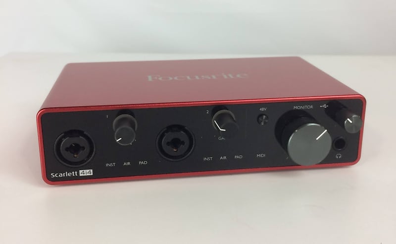 Focusrite Scarlett 4i4 3rd Gen USB Recording Interface | Reverb