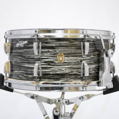 Ludwig No. 902 Symphonic Model 6.5x14" 16-Lug Snare Drum with P-87 Strainer 1960 - 1968