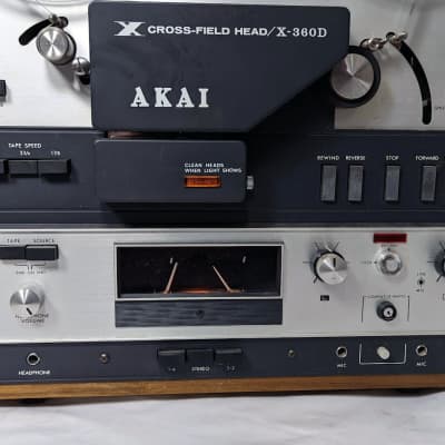 AKAI X-360D Vintage Stereo Bi-Directional Reel to Reel Tape