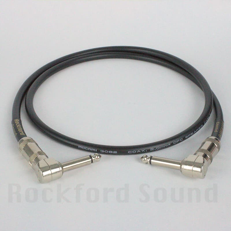 Mogami W3082 Classic Amp Speaker Cable 2.5 FT Right to Reverb UK