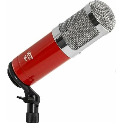 MXL 550/551R Red Vocal & Instrument Studio Microphone Pair image 4