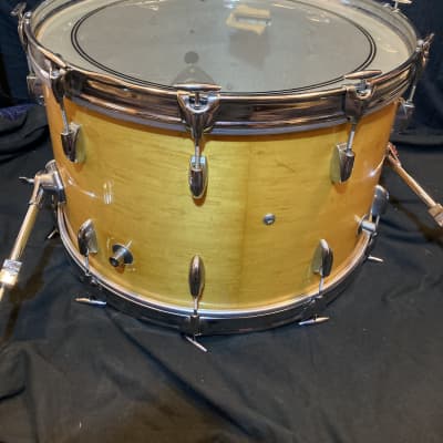 Gretsch - Vintage 24x14" USA Custom Bass Drum, Modified 1970's - Natural Maple image 14