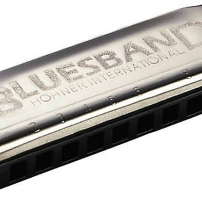Hohner Bluesband Harmonica, Pro Pack of 3, Keys of C, G, and A - Model #3P1501BX image 3