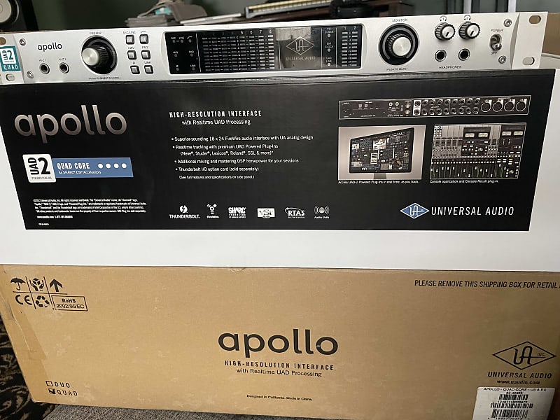 Universal Audio Apollo 8 QUAD Firewire Audio Interface | Reverb