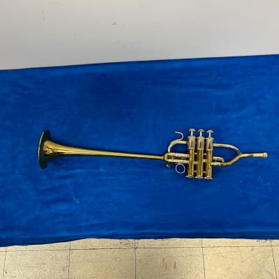Used Bach Stradivarius Model 311 Piccolo Trumpet Just Serviced with Case 1980 image 2