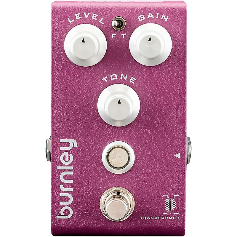 Bogner Burnley V2 Classic Distortion With Transformer Guitar Effects Pedal  Purple