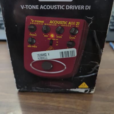 Behringer AD121 V tone acoustic driver DI - Brown image 5