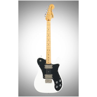 Squier Classic Vibe '70s Telecaster Deluxe Electric Guitar, with Maple Fingerboard, Olympic White image 2