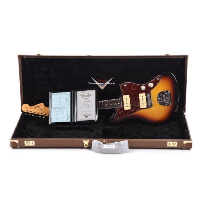 Fender Custom Shop Time Machine 1966 Jazzmaster Deluxe Closet Classic 3-Color Sunburst (Serial #CZ572640) image 9