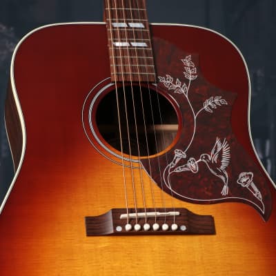 Gibson Hummingbird Studio Satin Rosewood 2023 - Rosewood Burst (serial 3007) image 4