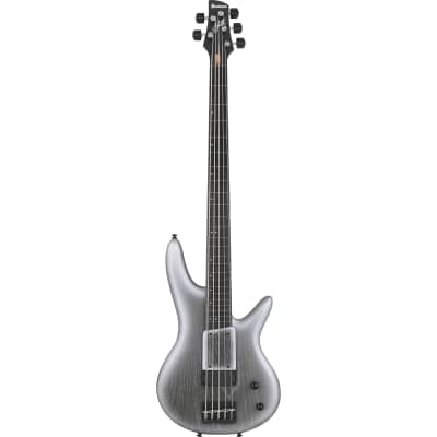 Ibanez GWB25TH Gary Willis Signature 5-String Bass, Silver Wave Burst Flat for sale