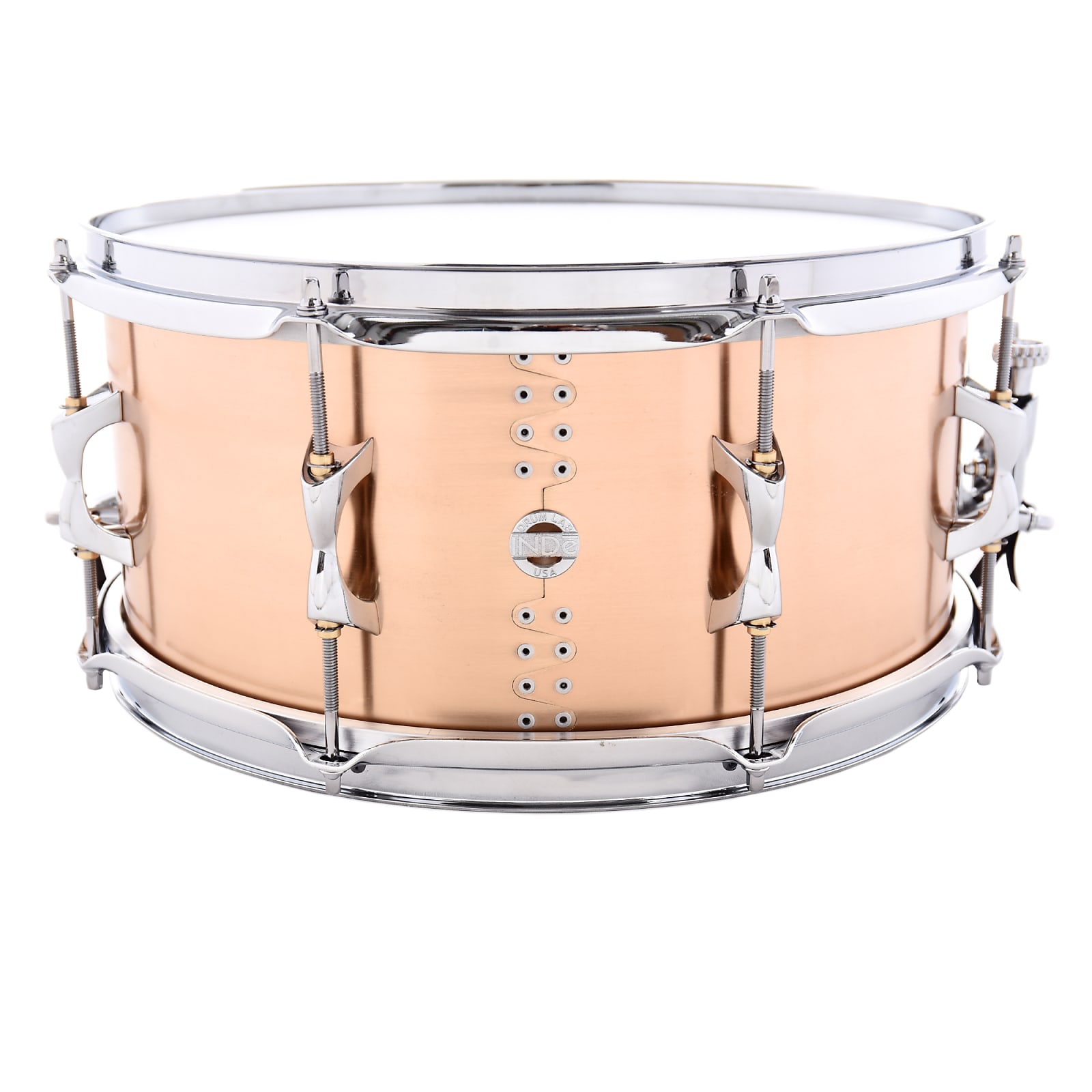 INDe Kalamazoo Series 6.5x14" Bronze Snare Drum Reverb