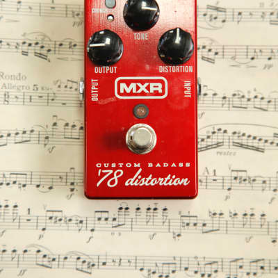 Reverb.com listing, price, conditions, and images for mxr-custom-badass-78-distortion