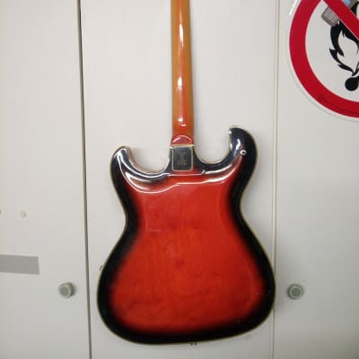 BURNS TR2 Guitar 1963-64 Red Sunburst image 3