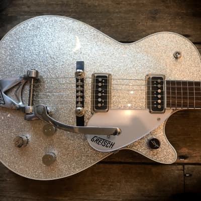 2006 Gretsch G6129T-1957 Silver-Jet  with original hard shell case and COA image 5