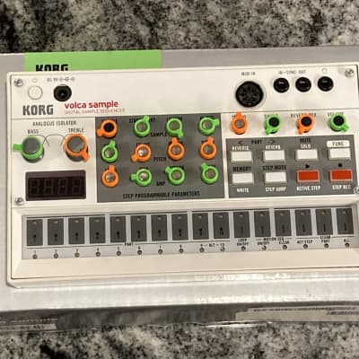 Korg Volca Sample Digital Sample Sequencer 2010s - White