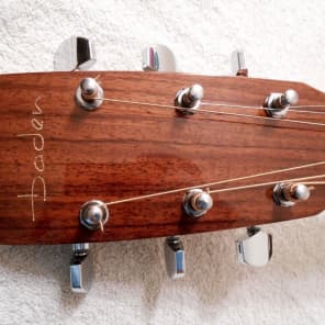 Baden A-Style Acoustic Electric Cutaway Guitar, Cedar Top 
