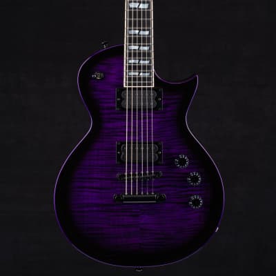 ESP USA Eclipse FM BH Single-cut Dark Purple Sunburst 242 image 2