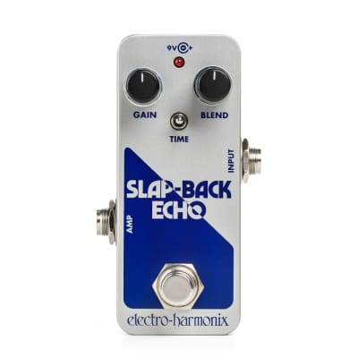 New Electro Harmonix EHX Slap-Back Echo Analog Delay Guitar Effects Pedal image 1