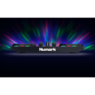 Numark Party Mix II Serato LE DJ Controller LED Lightshow w Laptop Stand image 20