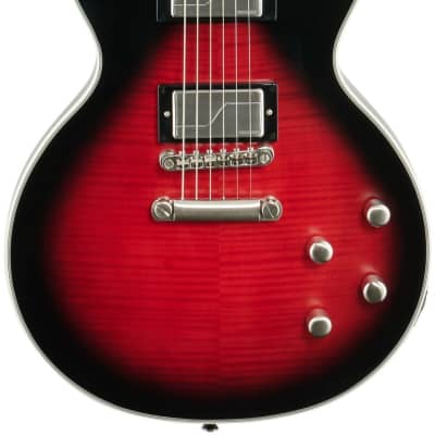 Epiphone Les Paul Prophecy Electric Guitar, Red Tiger Aged Gloss image 3