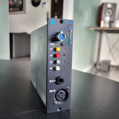 API 512c 500 Series Mic Preamp Module 2000 - Present - Black image 5