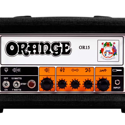 Orange Amplification OR15H 15-Watt Compact Tube Guitar Amplifier Head (Black)(New) for sale