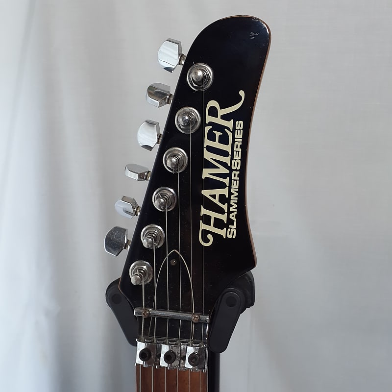 Hamer Slammer Diablo Ⅱ 1990's - Transparent Black | Reverb