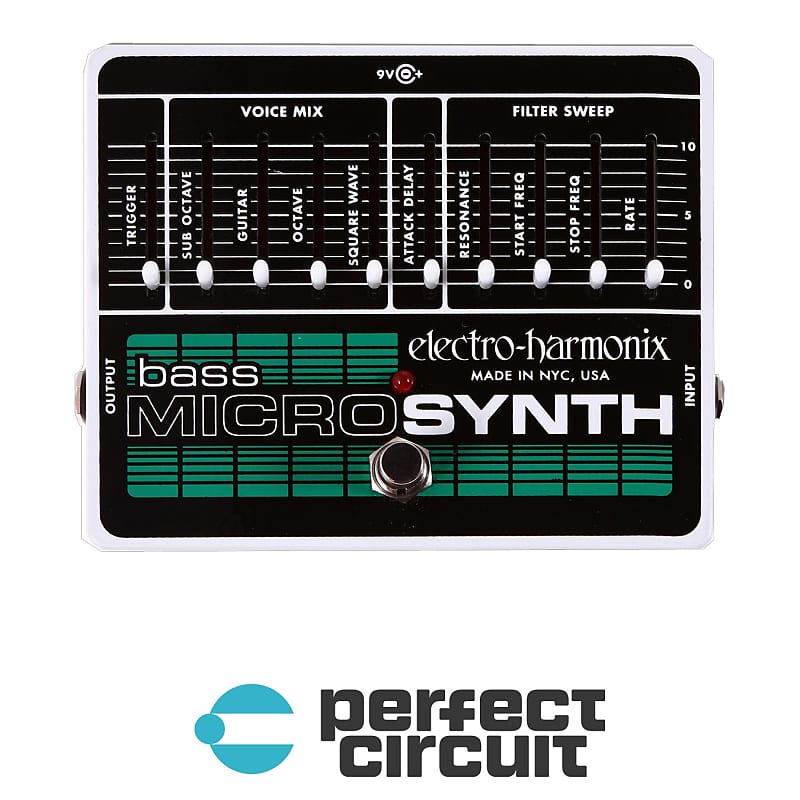 Electro-Harmonix Bass Microsynth Synthesizer Pedal image 1